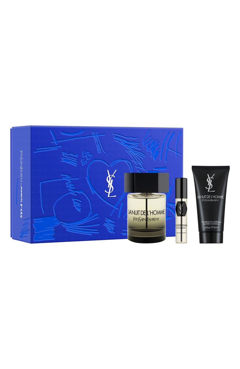 Yves Saint Laurent La Nuit de l'Homme Eau de Toilette $160 Value, Main, color, 