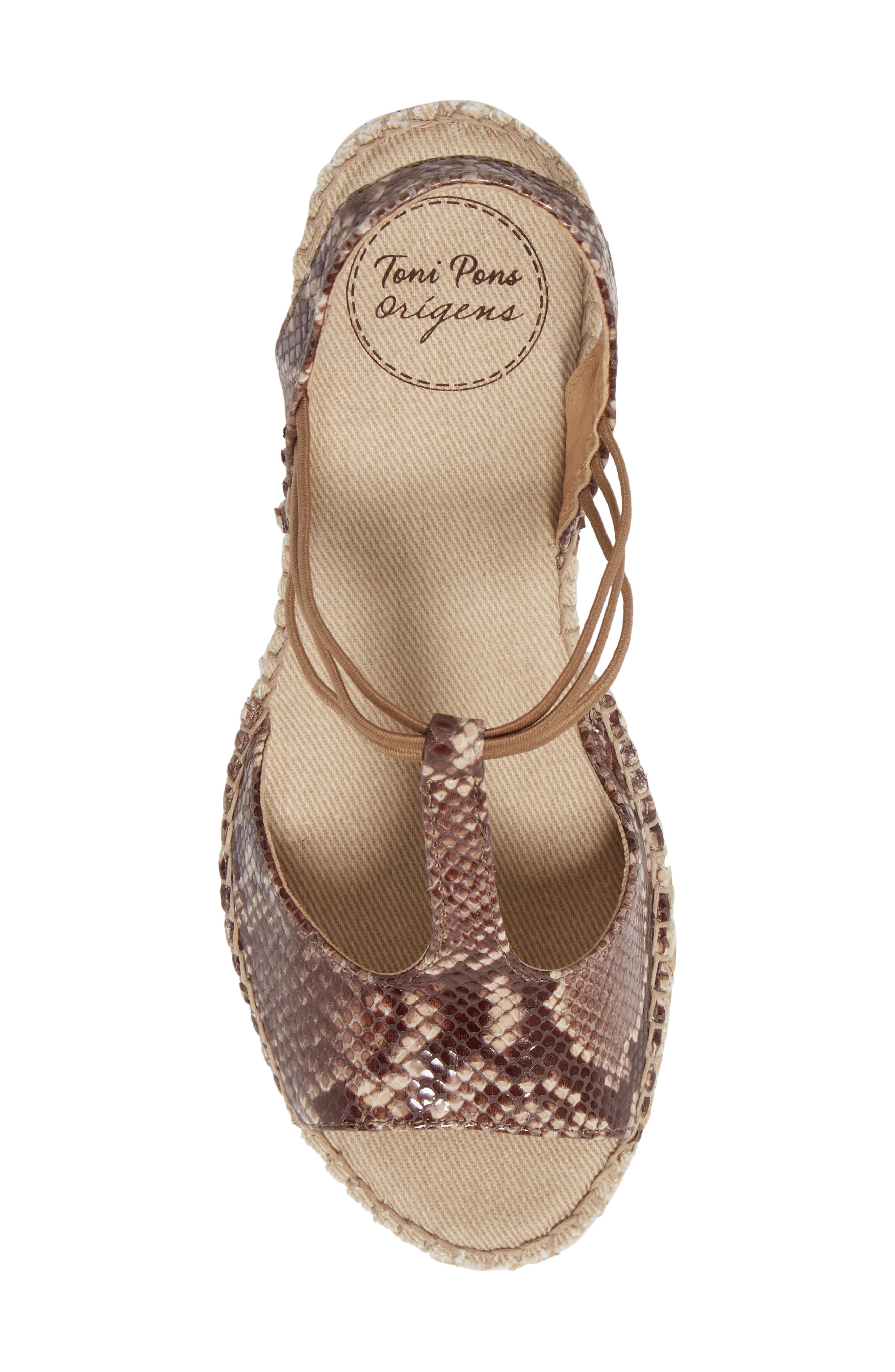 Siros Espadrille Wedge Sandal, Alternate, color, NATURAL