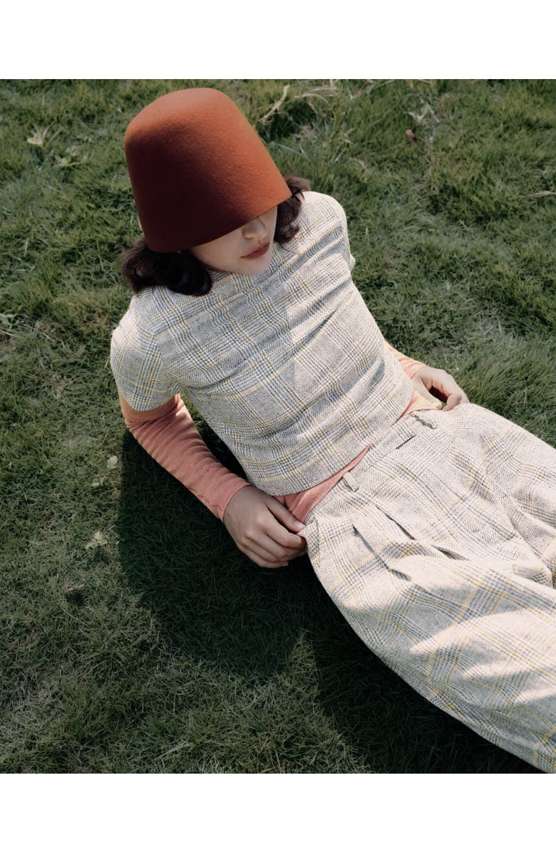 JUANA Plaid Theory Top, Alternate, color, Plaid