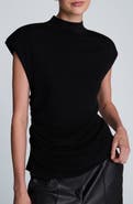 Kenneth Cole Asymmetrical Mock Neck Sweater
