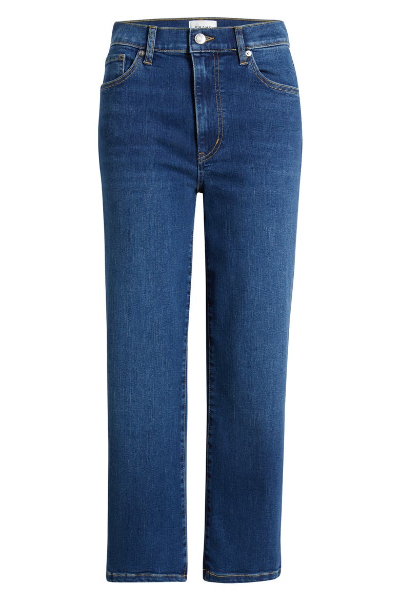Pixie Le Sleek Straight High Waist Ankle Straight Leg Jeans, Alternate, color, FEMMA
