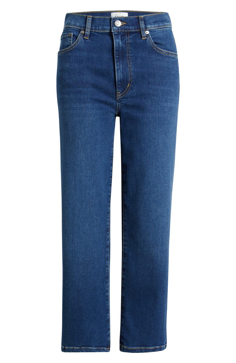 FRAME Pixie Le Sleek Straight High Waist Ankle Straight Leg Jeans, Alternate, color, Femma