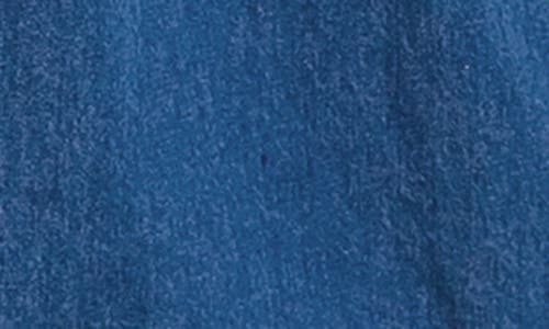 Flying Tomato Chambray Tie Waist Romper In Blue