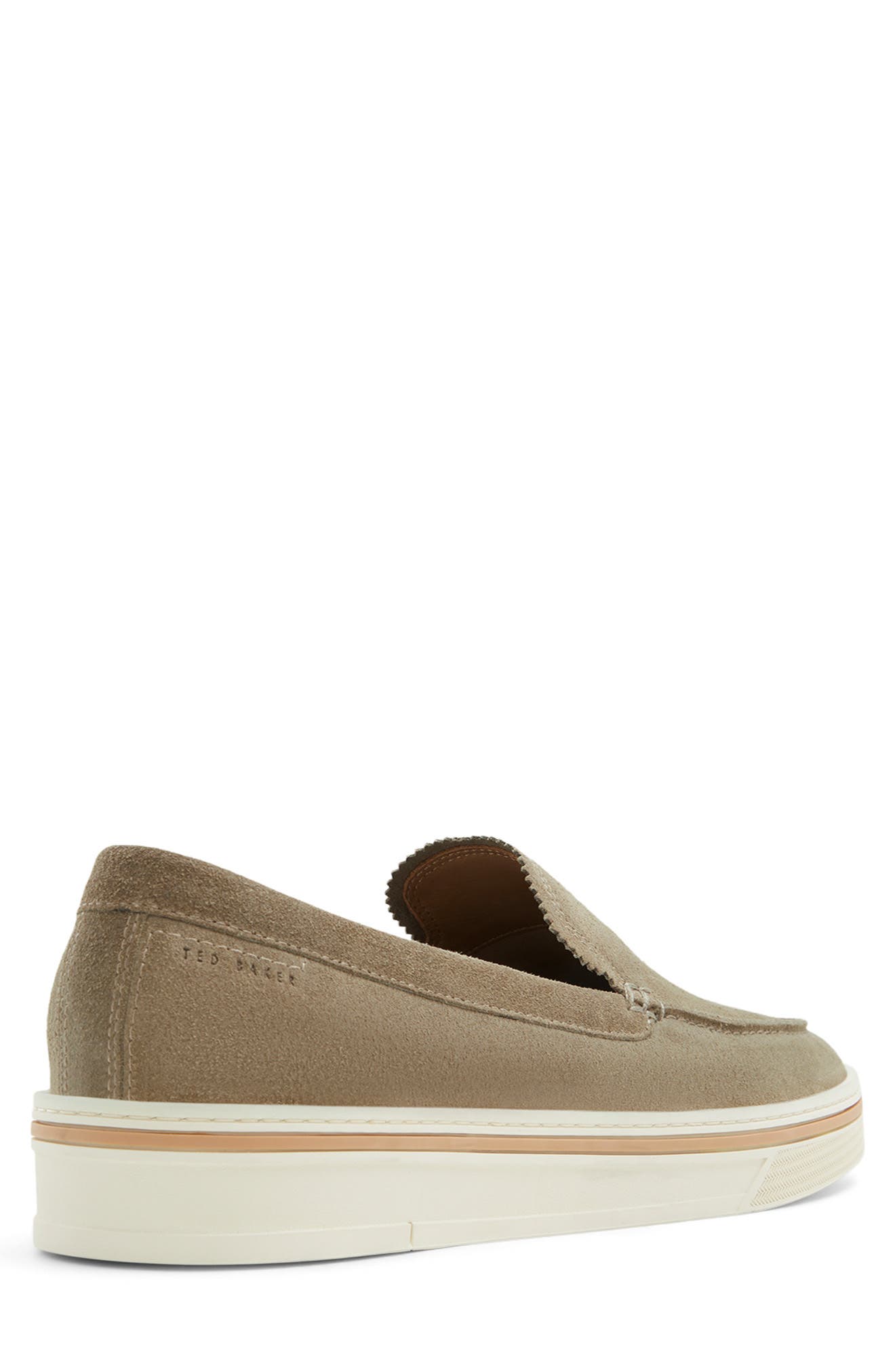 Ted Baker London Hampshire Slip-On Shoe, Alternate, color, Green Khaki