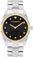 COACH Brooks Two-Tone Bracelet Watch, 34mm