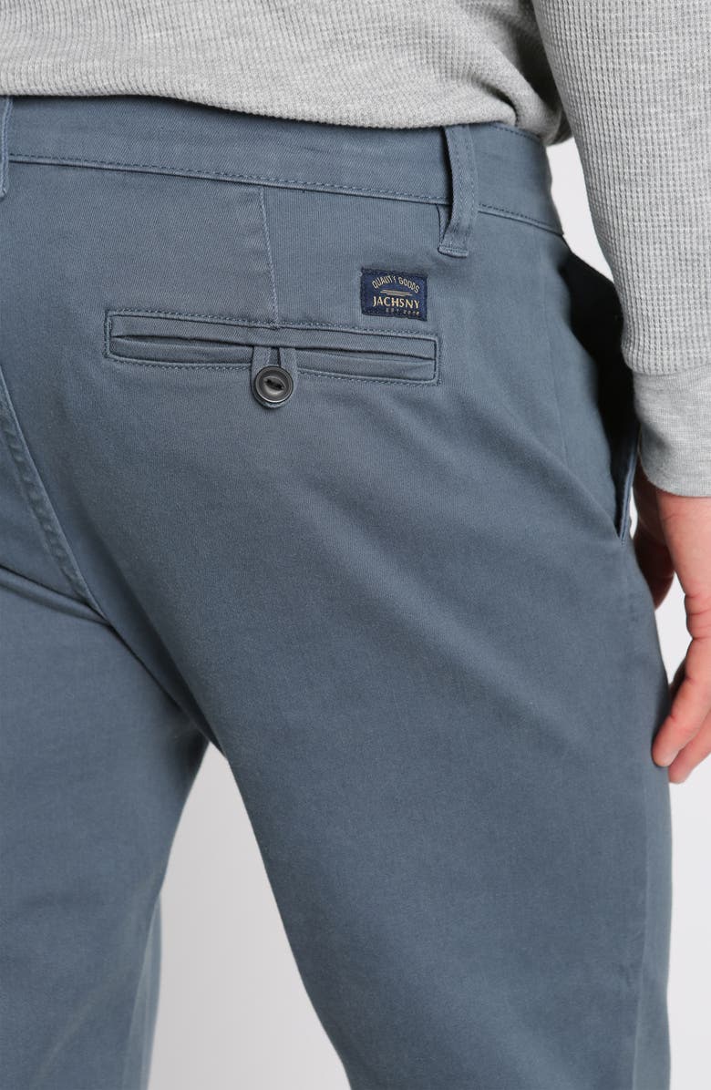JACHS East Hampton Stretch Twill Chinos, Alternate, color, Slate