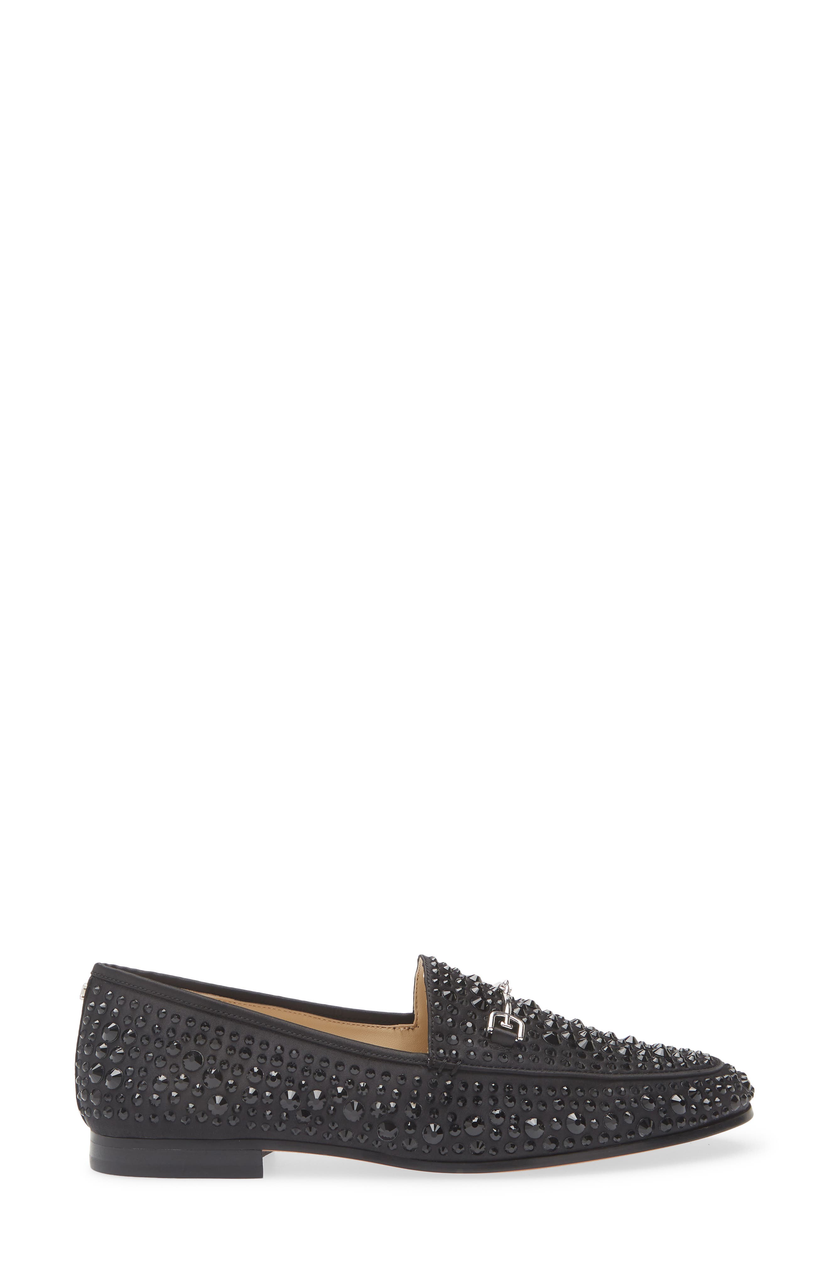 Sam Edelman Loraine Bit Loafer, Alternate, color, Black Bling