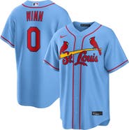 Nike Men's Nike Masyn Winn Light Blue St. Louis Cardinals Alternate Replica Jersey