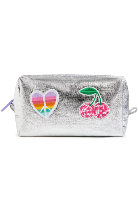 Kids' Metallic Patched Pouch