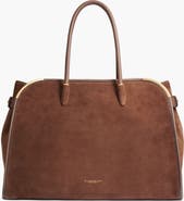 Donna Karan New York Satin Suede Tote