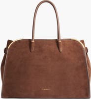 Donna Karan New York Satin Suede Tote