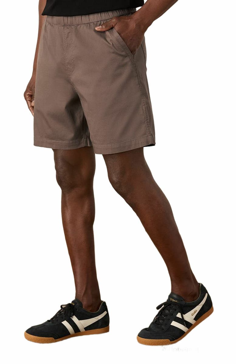 Pact Organic Cotton Daily Twill Midweight Short - 7" Inseam, Alternate, color, Deep Taupe