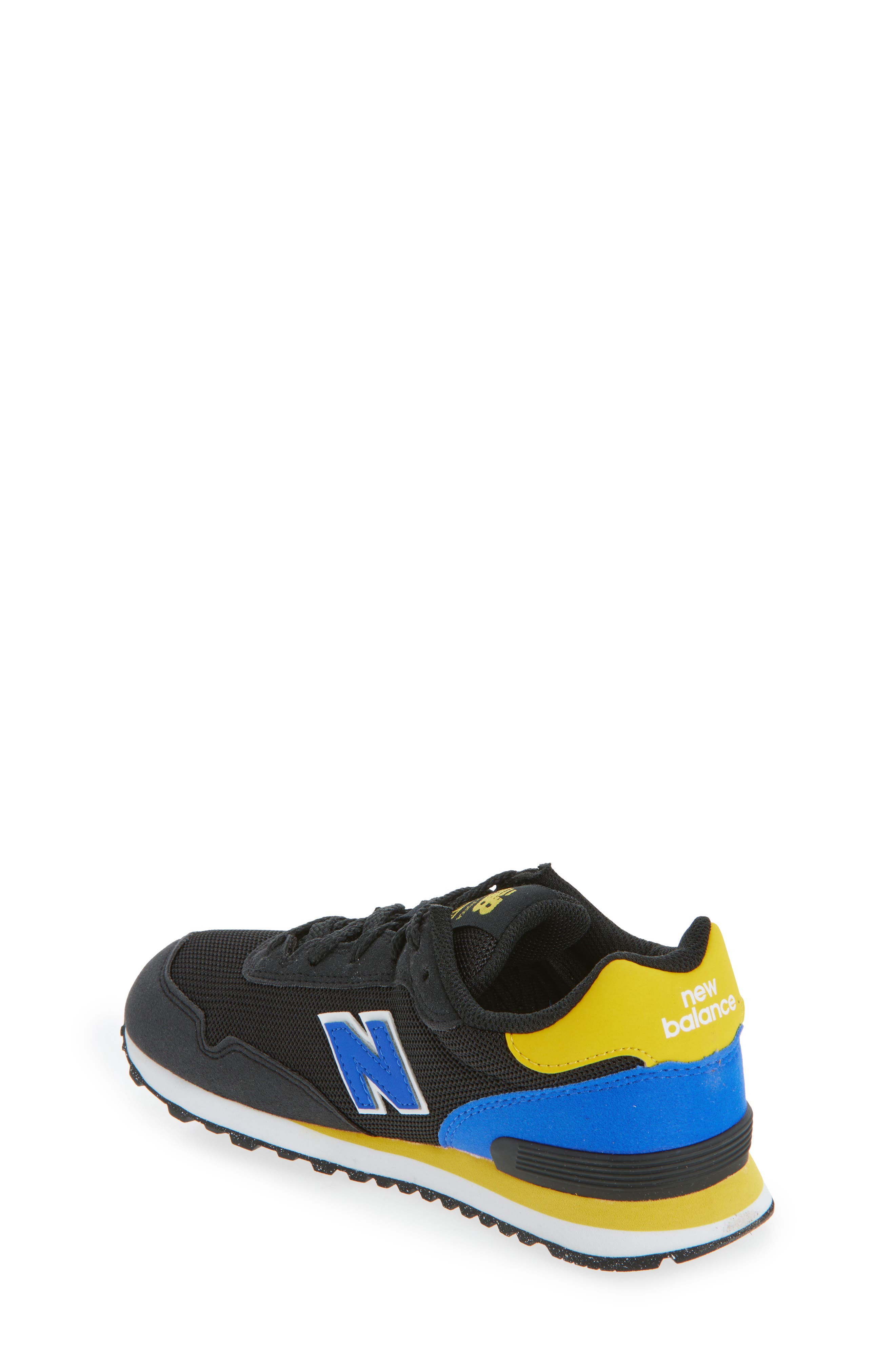 New Balance Kids' 515 Sneaker, Alternate, color, Black/ Blue Gemstone