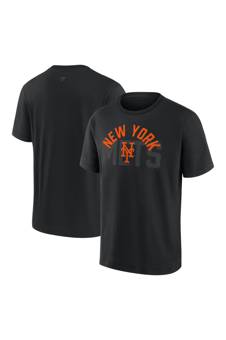 Men's Fanatics  New York Mets Black Out Heavyweight T-Shirt, Main, color, Black