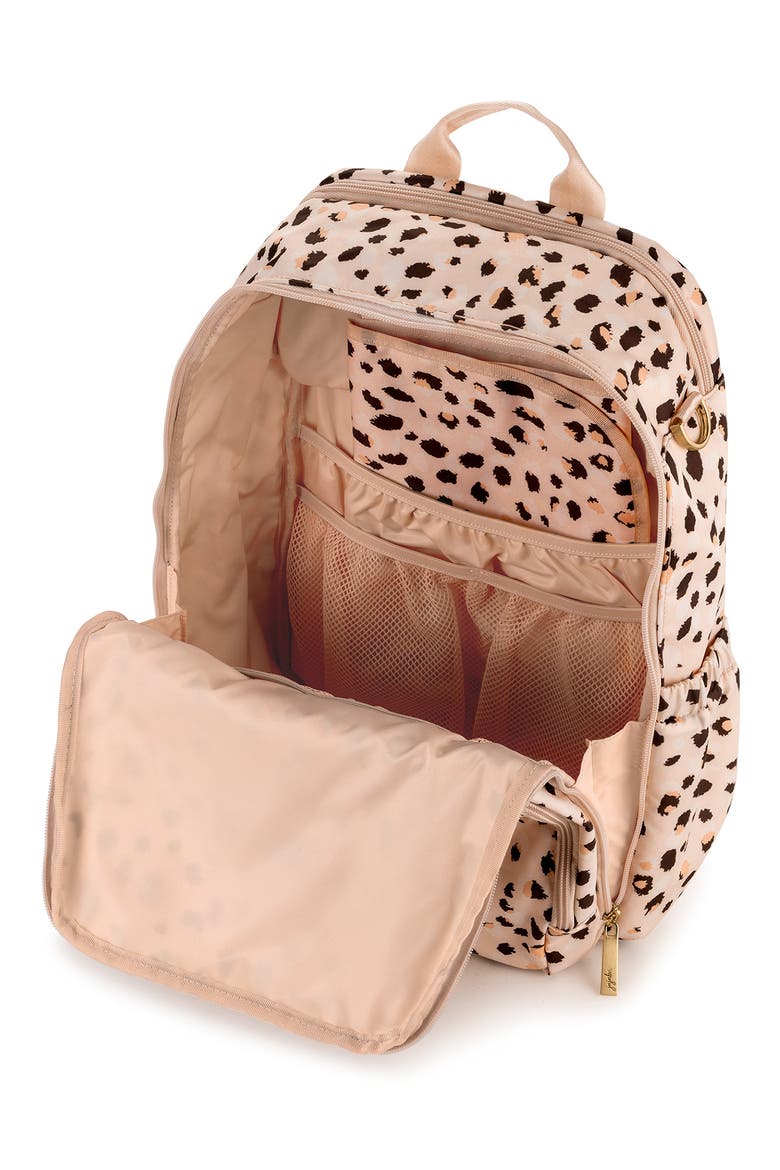 Zealous Water Resistant Diaper Bag, Alternate, color, WILD KAT