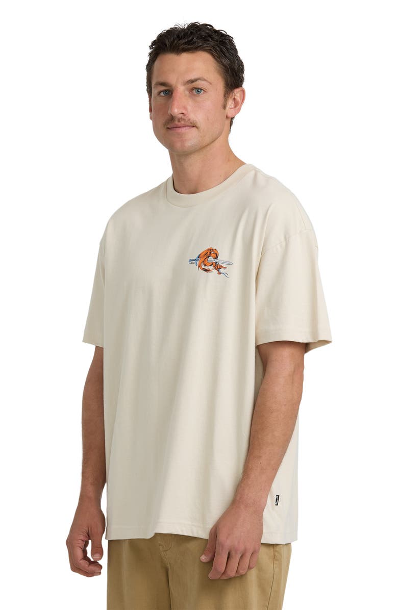 Billabong Enter OG Short Sleeve Graphic T-Shirt, Alternate, color, Chili