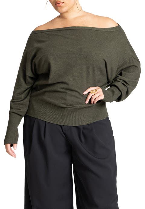 Slouchy Sweater (Plus)