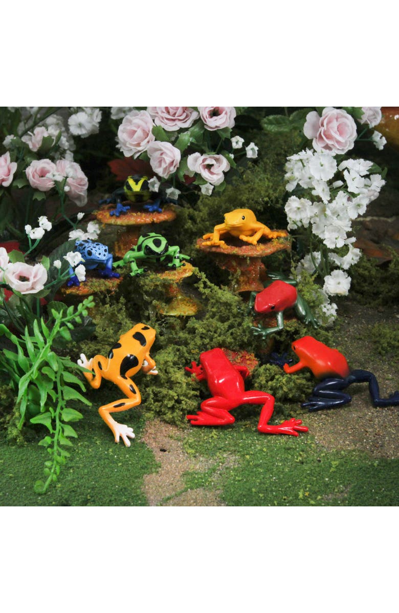 Safari Ltd. Poison Dart Frogs Toy, Alternate, color, NO COLOR