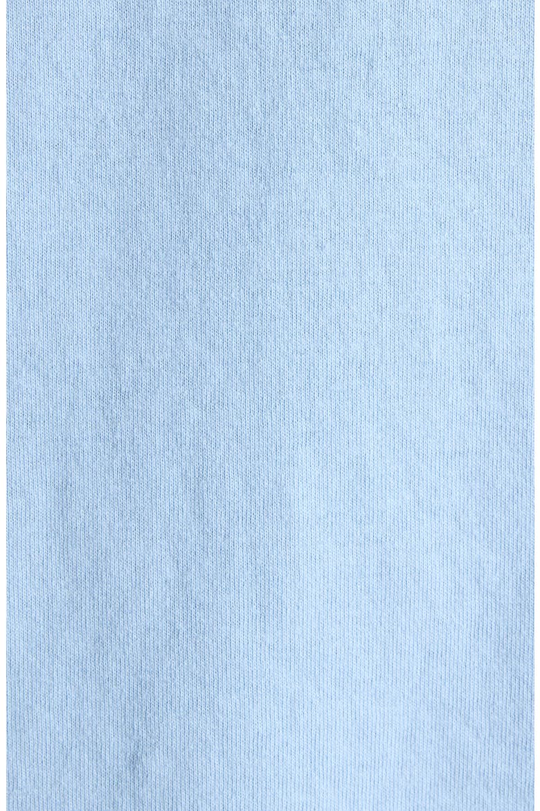 Medium Fit Embroidered Logo Graphic T-Shirt, Alternate, color, 4773 LIGHT BLUE/ WHITE