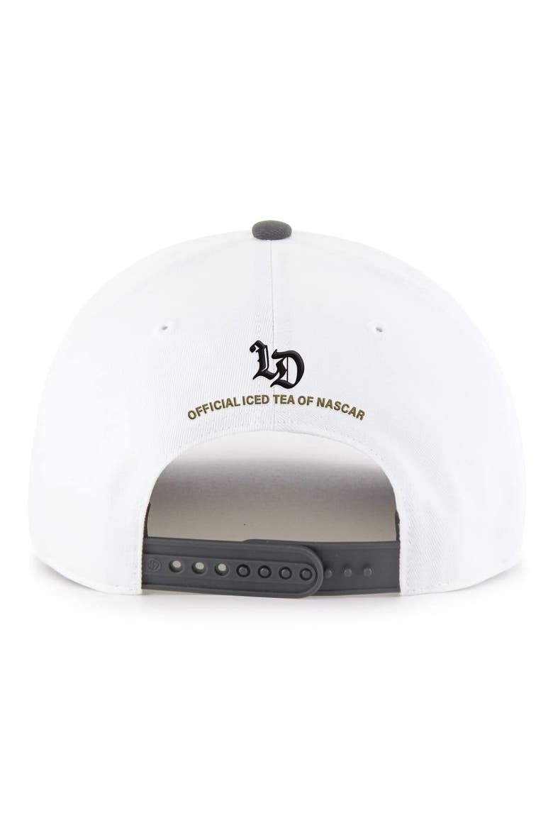 Men's '47  White NASCAR Liquid Death Triple Hit Two-Tone Hitch Adjustable Hat, Alternate, color, White
