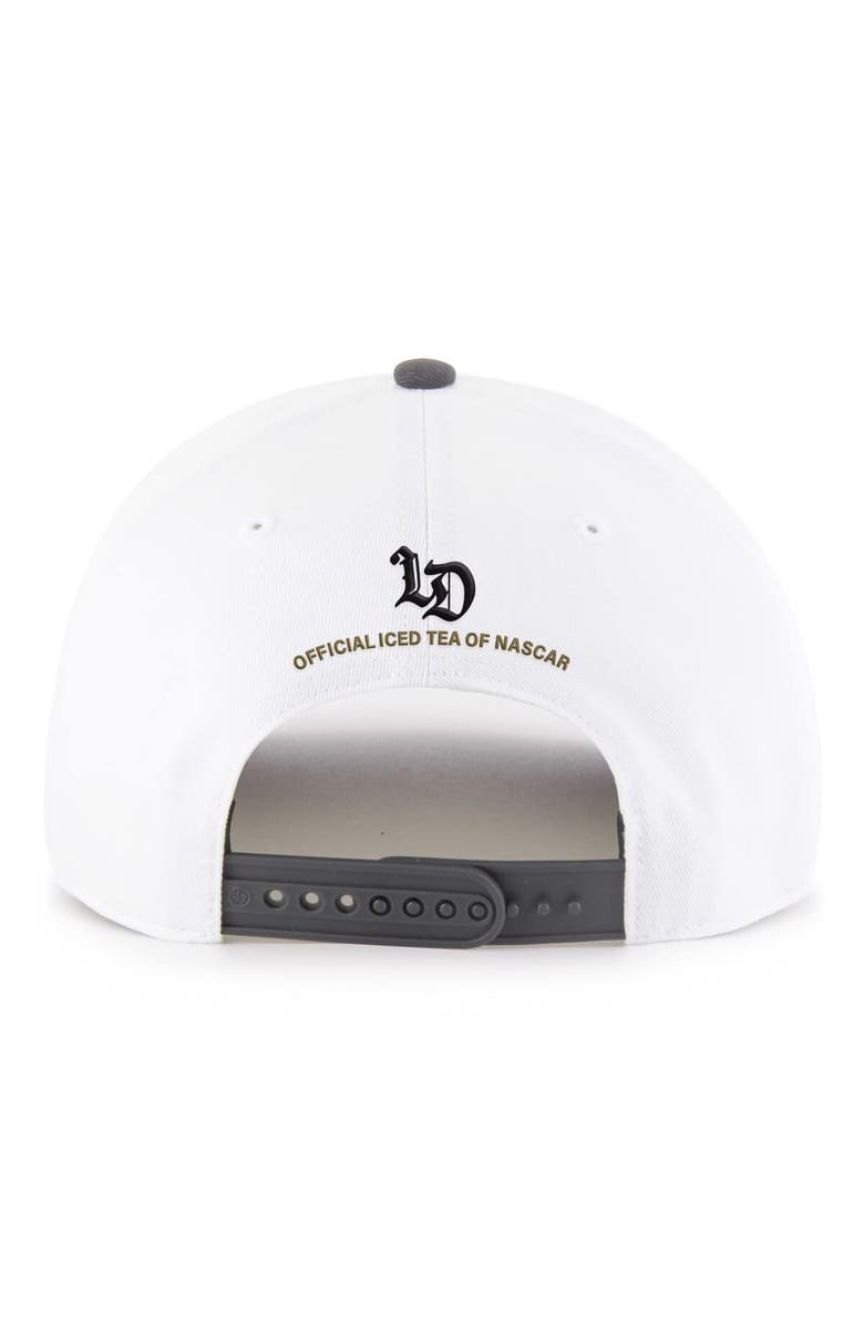 '47 Men's '47  White NASCAR Liquid Death Triple Hit Two-Tone Hitch Adjustable Hat, Alternate, color, White