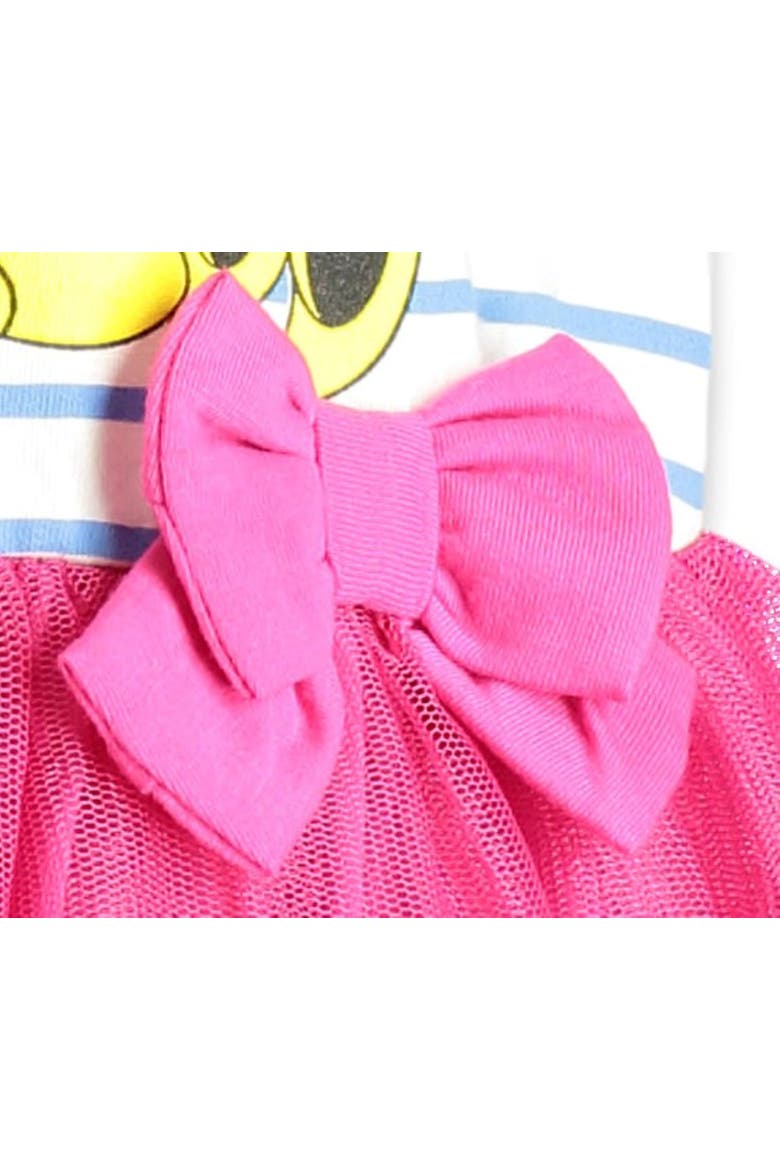 Minnie Mouse Short Sleeve Tutu Dress, Alternate, color, Mickey Minnie Blue