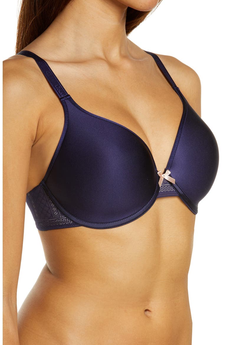 Chantelle Intimates C-Ideal Underwire T-Shirt Bra, Alternate, color, SAPPHIRE