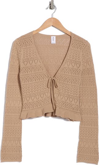 Open Stitch Cardigan