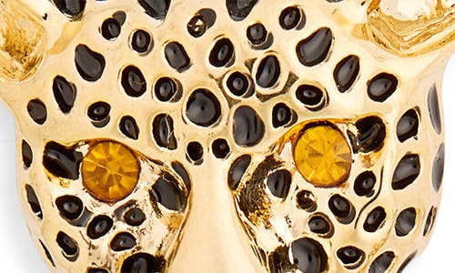 Eye Candy Los Angeles Yadira Leopard Drop Earrings