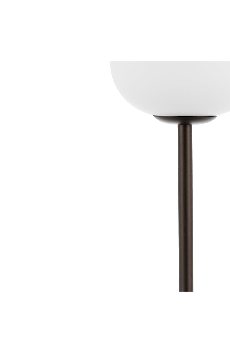 JONATHAN Y Natalia Modern Farmhouse Iron Rechargeable Integrated Portable LED Table Lamp, Alternate, color, Oil Rubbed Bronze