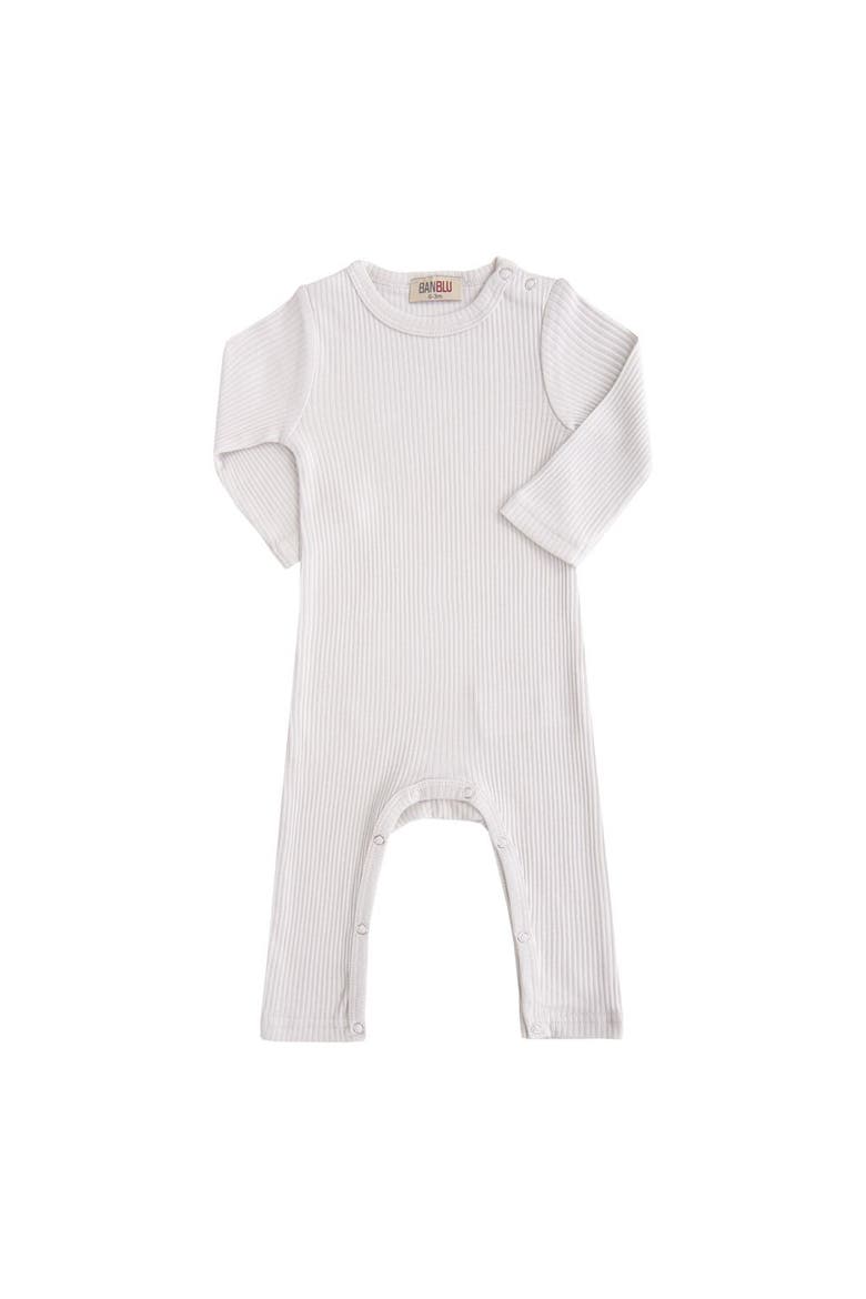 Long Sleeved Modal Romper, Main, color, Grey