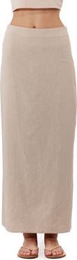 Gottex Beach Life Bali Escape Maxi Skirt Cover-Up
