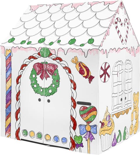 Gingerbread House Kids Art & Craft