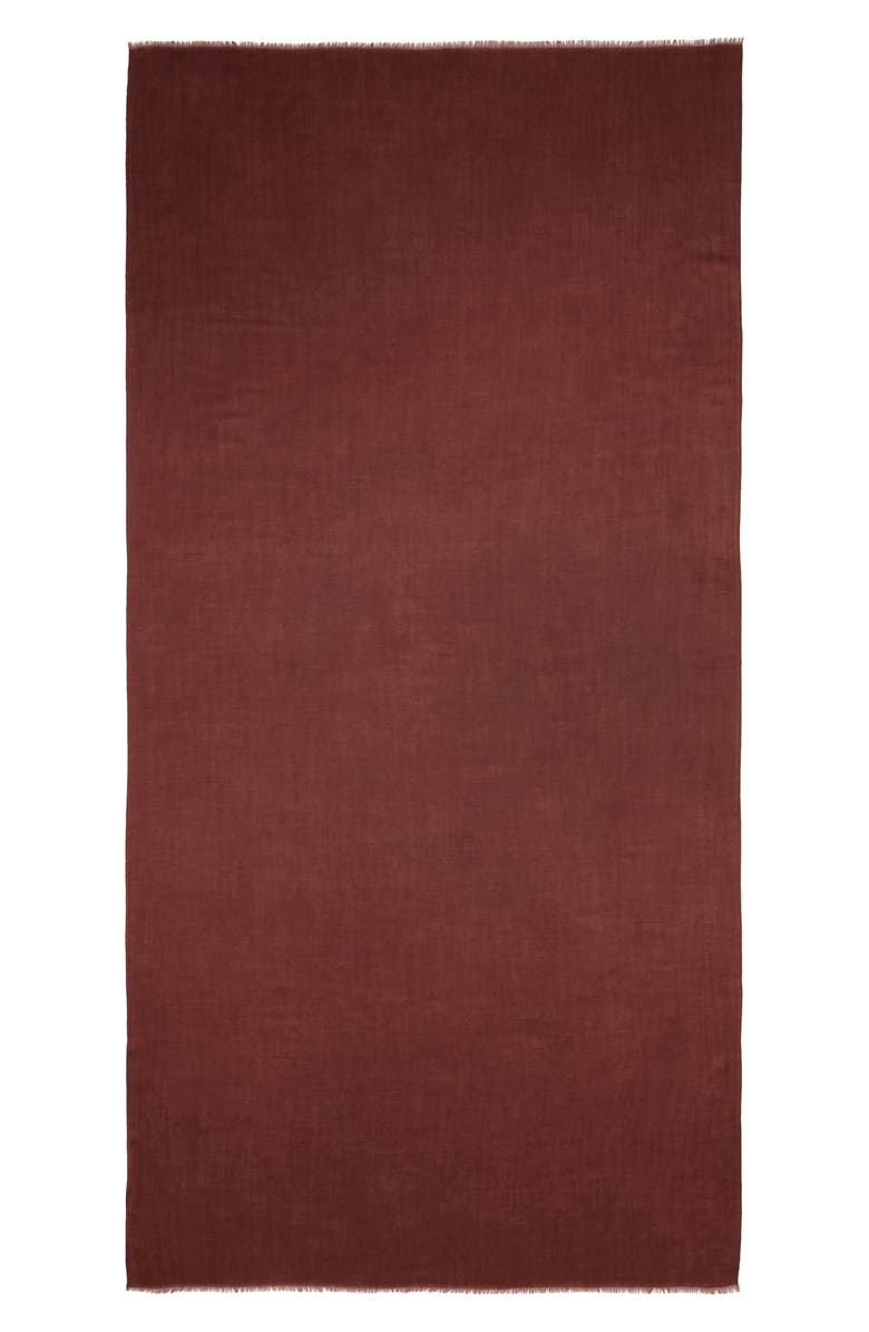 Vince Cashmere Fringe Cashmere, Alternate, color, Black Red