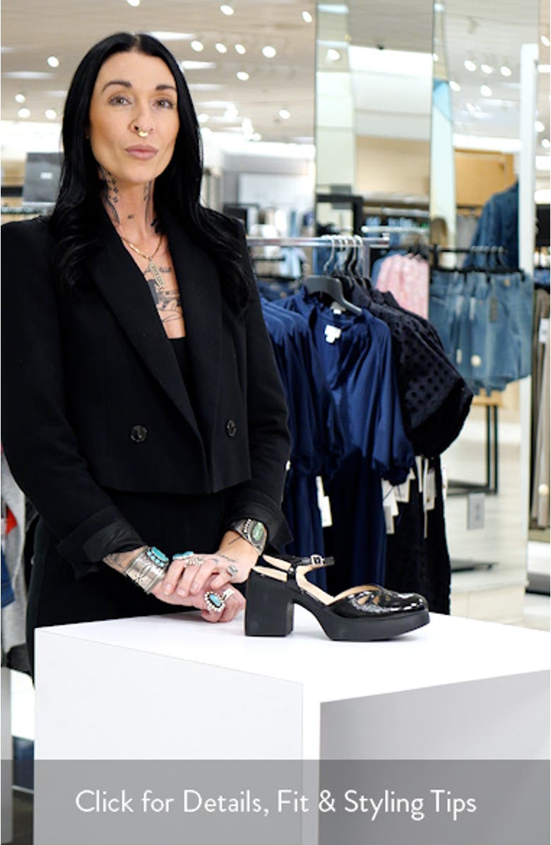 Ankle Strap Platform Pump, sales video thumbnail