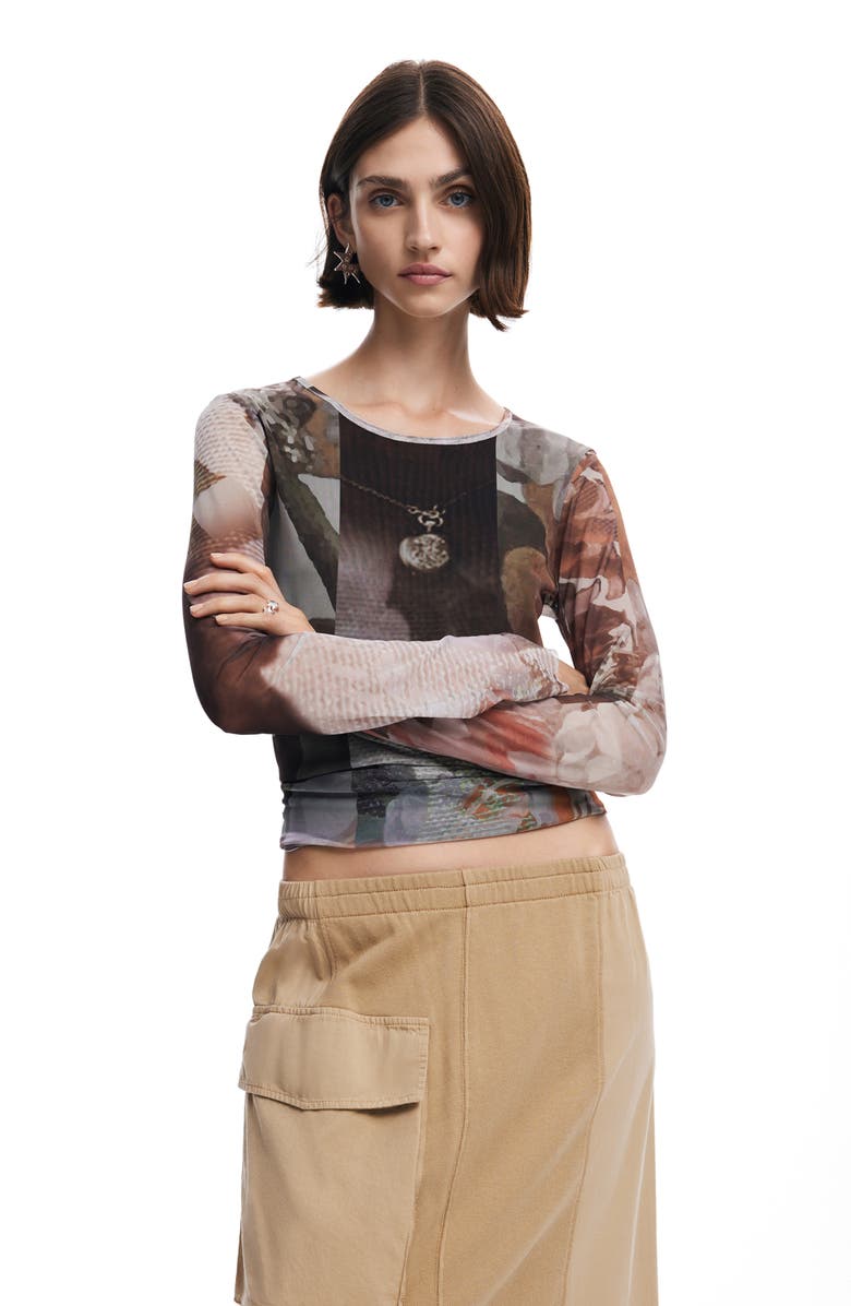 Desigual Fal Preston Cargo Maxi Skirt, Alternate, color, 