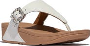 FitFlop Lulu Crystal Buckle Toe Post Sandal
