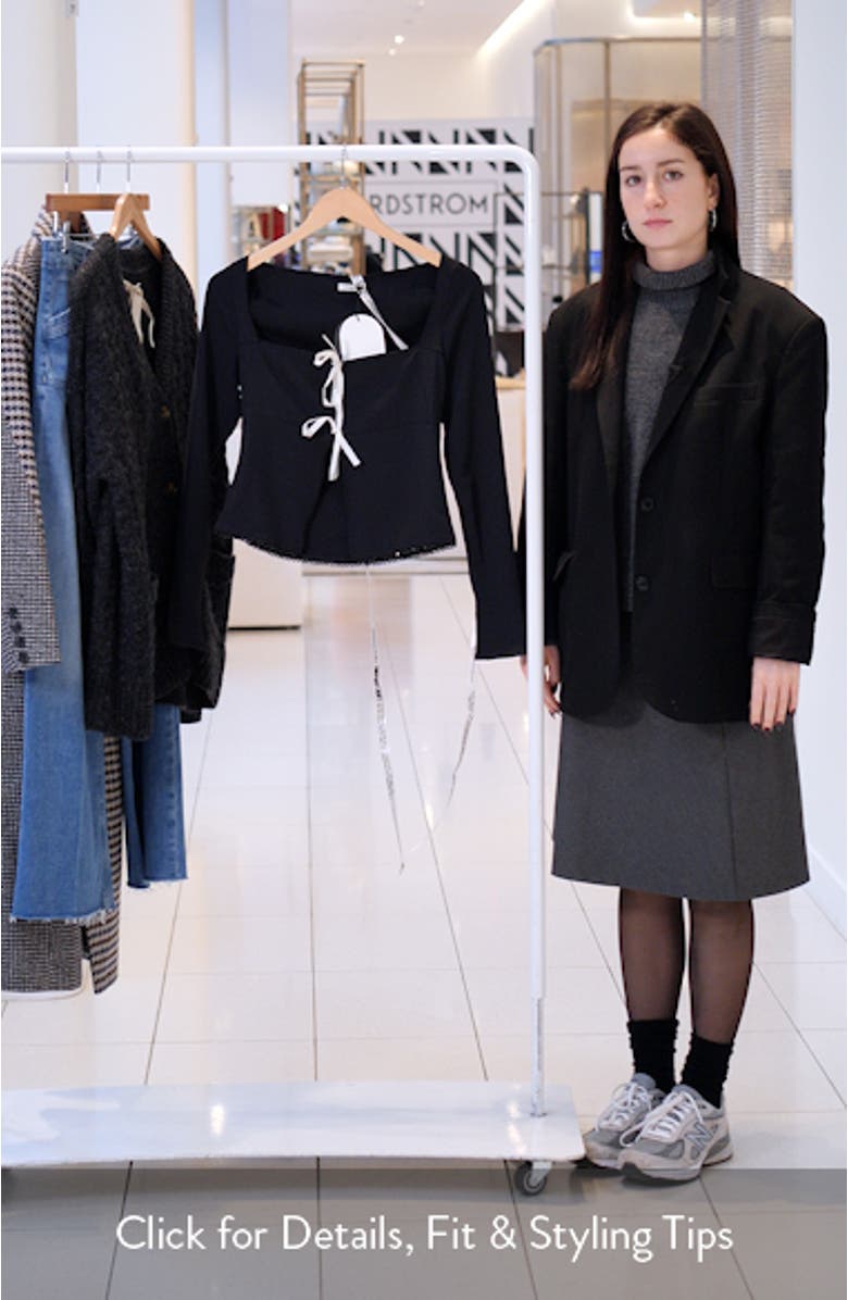 Embellished Front Tie Top, sales video thumbnail