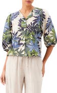 Karen Kane Puff Sleeve Button-Up Shirt