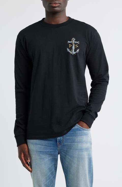 Waterlogged Long Sleeve Graphic T-Shirt