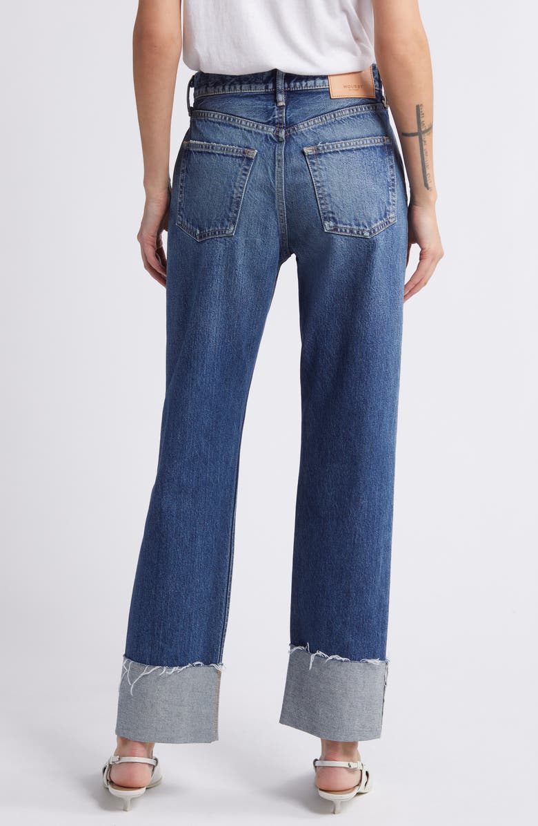 MOUSSY VINTAGE MV Bardmoor Distressing Straight Leg Jeans, Alternate, color,