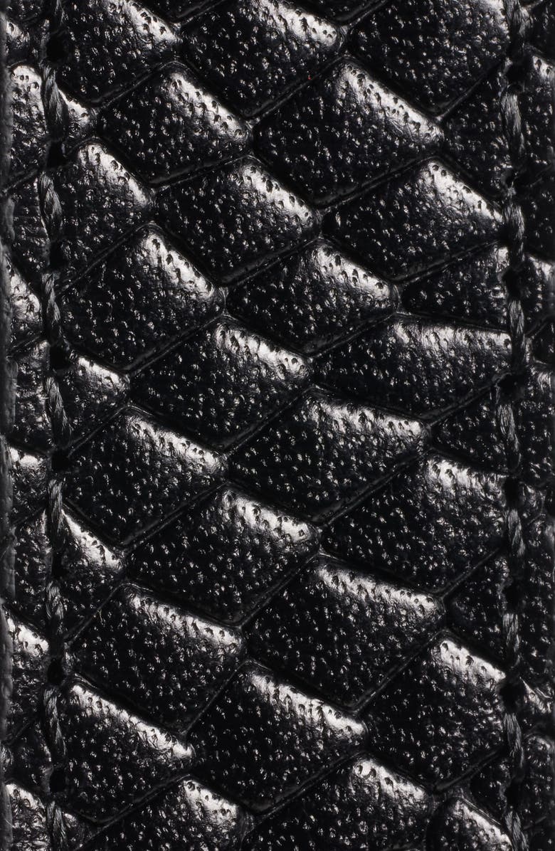 & Other Stories Croc Embossed Belt, Alternate, color, 