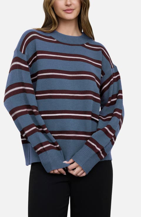 Stripe Crew Sweater