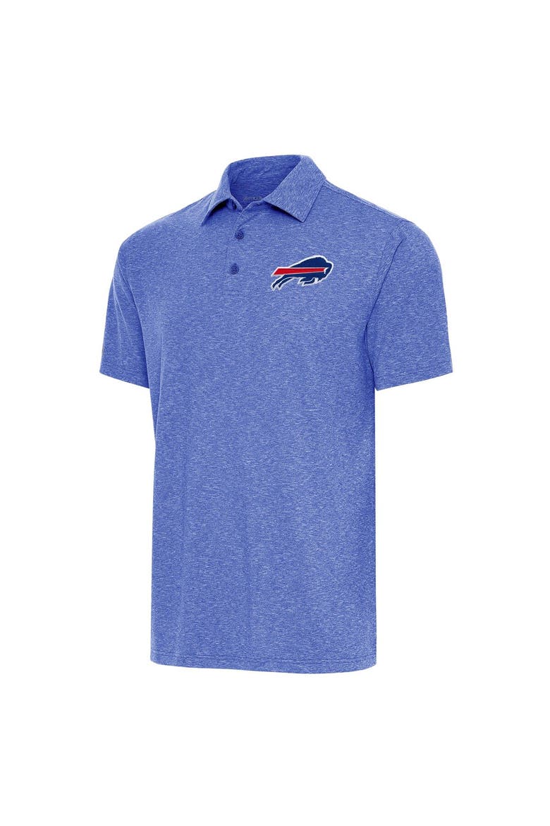 Men's Antigua  Heather Royal Buffalo Bills Par Polo, Main, color, Heather Royal
