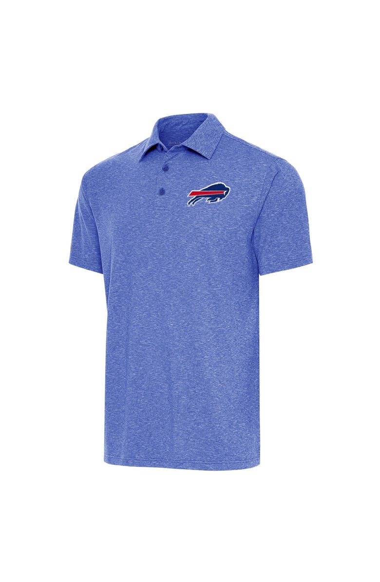 ANTIGUA Men's Antigua  Heather Royal Buffalo Bills Par Polo, Main, color, Heather Royal
