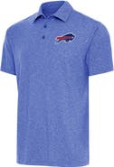 ANTIGUA Men's Antigua  Heather Royal Buffalo Bills Par Polo
