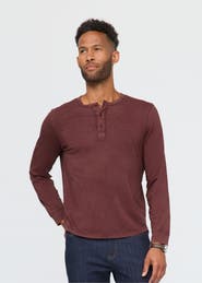 DUER PurePima Vintage Henley