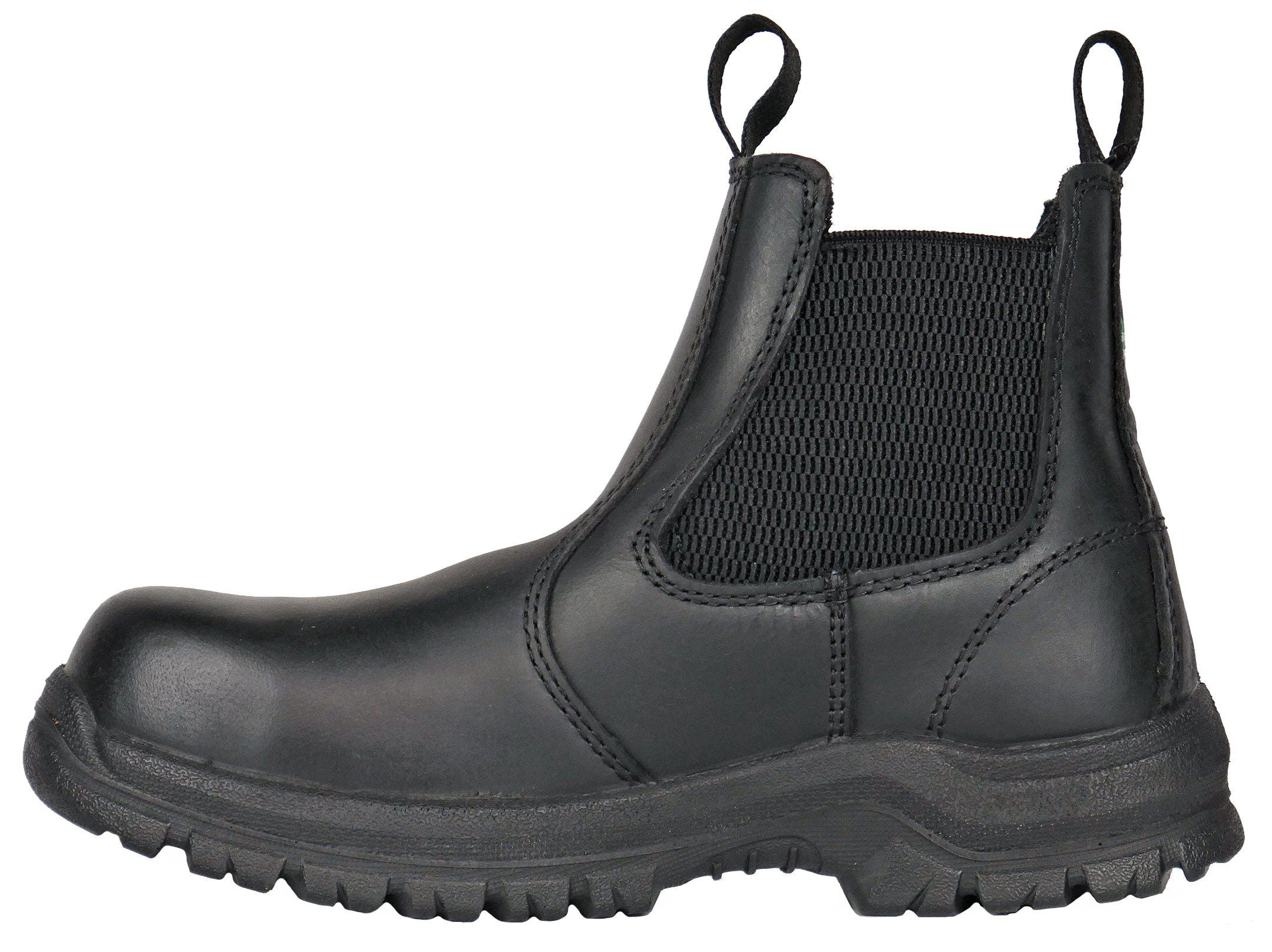 Moxie Trades Moxie Angelina Womens Composite Toe Work Boot, Alternate, color, Black