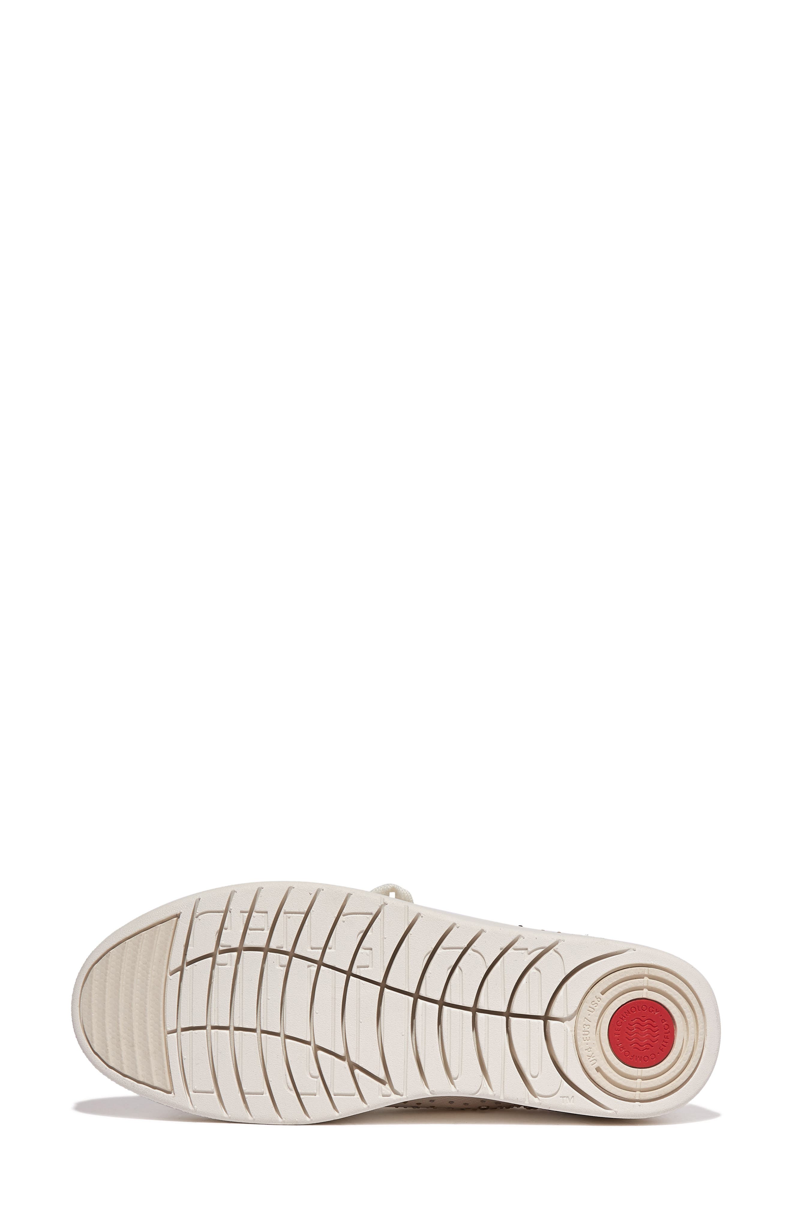 Rally Rhinestone Knit Trainer Sneaker, Alternate, color, CREAM