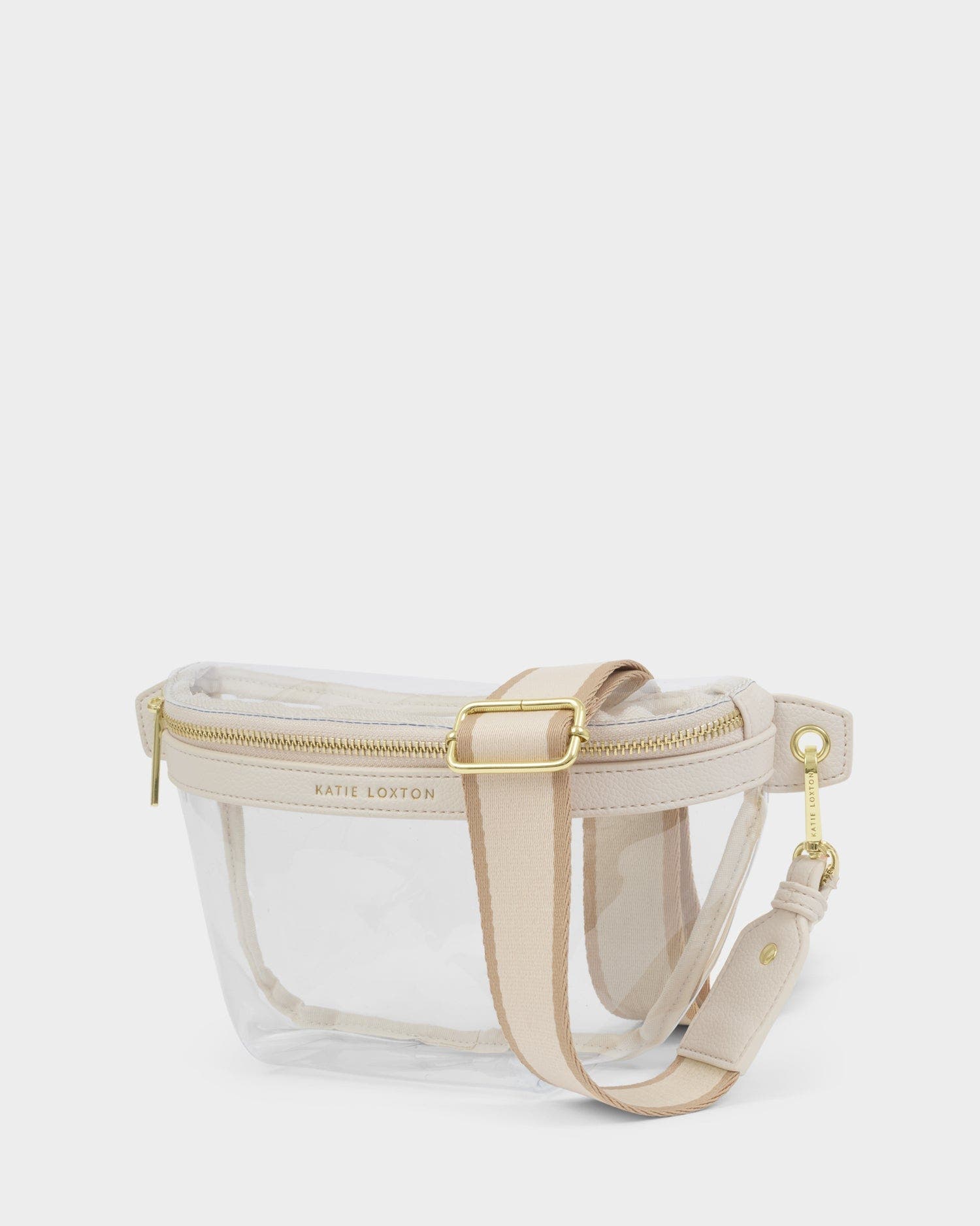 Katie Loxton Stadium Belt Bag in Off White, Main, color, Off-White